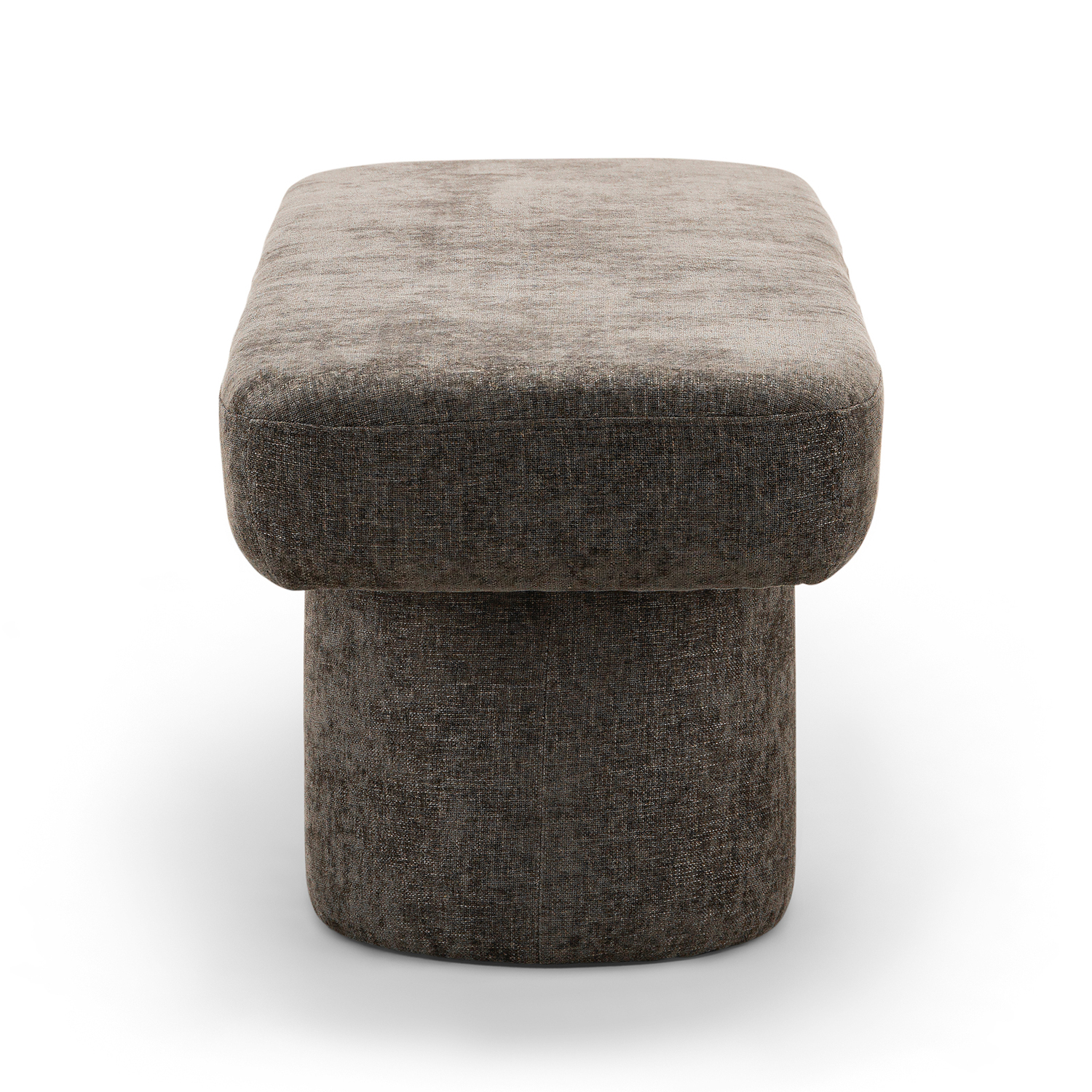 Hera Chenille Ottoman Bench
