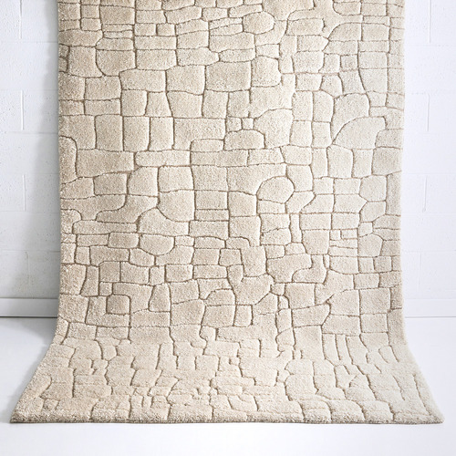 Ivory Cyrene Hand-Tufted Wool Rug