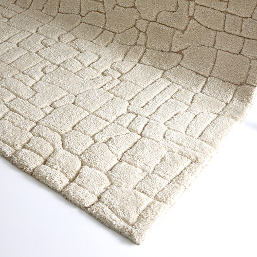 Ivory Cyrene Hand-Tufted Wool Rug