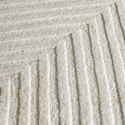 Ivory Deia Hand-Tufted Wool Rug