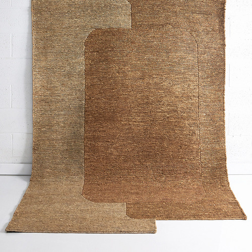 Yazid Hand-Woven Jute Shaped Rug