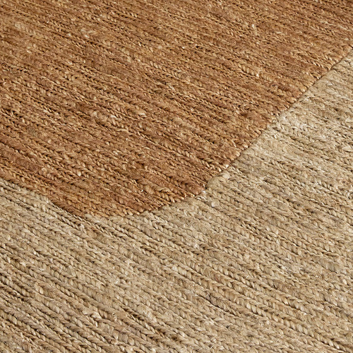 Yazid Hand-Woven Jute Shaped Rug