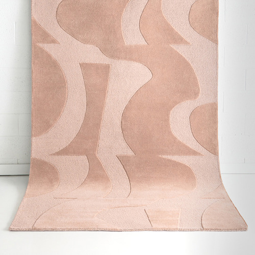 Peach Jimson Hand-Tufted Wool Rug