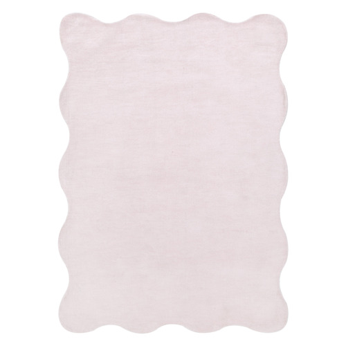 Blush-Effie-Hand-Tufted-Scalloped-Rug