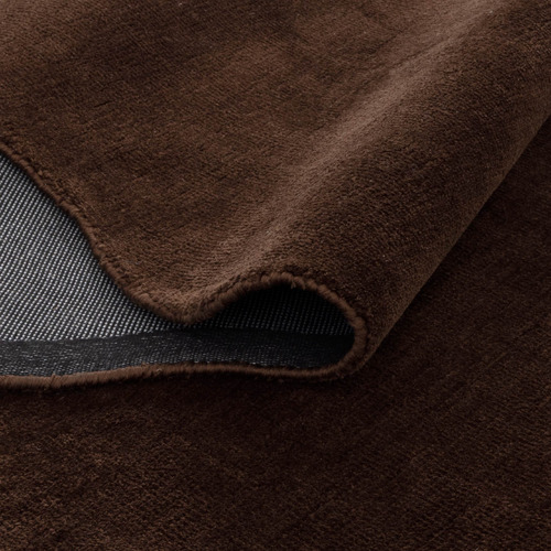 Chocolate Effie Hand-Tufted Scalloped Runner
