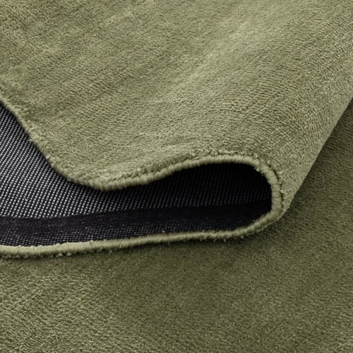 Olive Effie Hand-Tufted Scalloped Rug