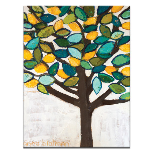 Anna Blatman Lemon Tree Framed Canvas Print