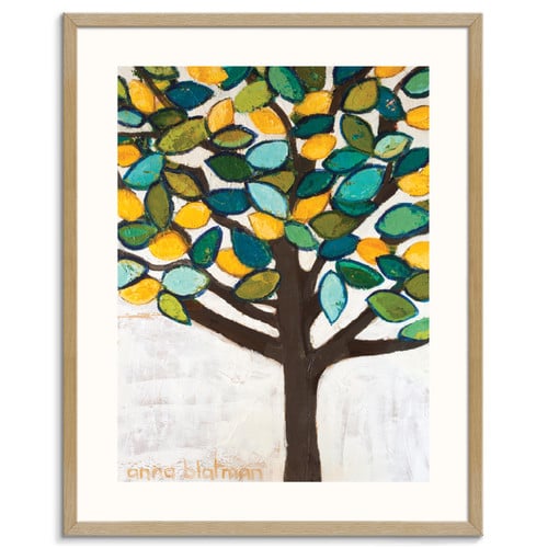 Lemon Tree Framed Wall Art