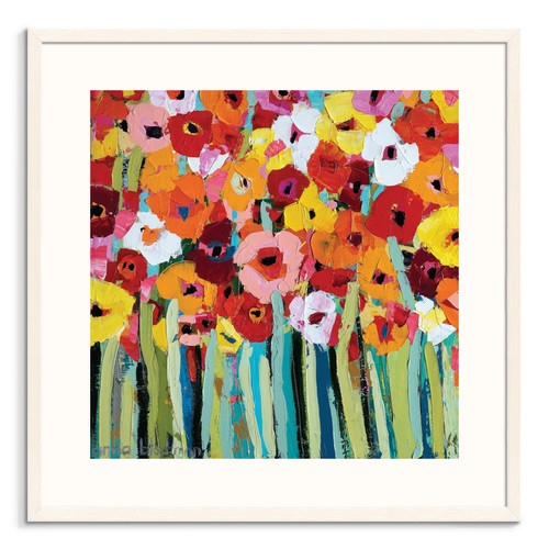 Julies Blooms Framed Wall Art