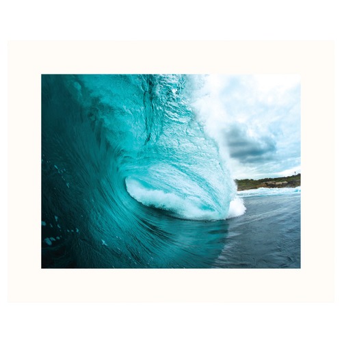 Turquoise Wave  Printed Wall Art