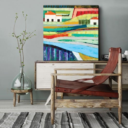 Farm House by Anna Blatman Wall Art