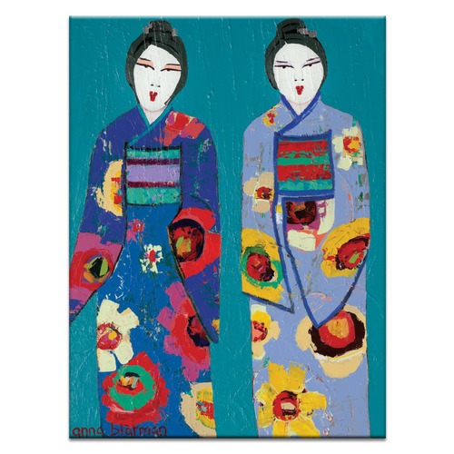 Anna & Kushki Printed Wall Art by Anna Blatman