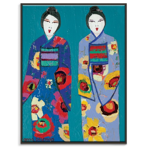 Anna & Kushki Printed Wall Art by Anna Blatman