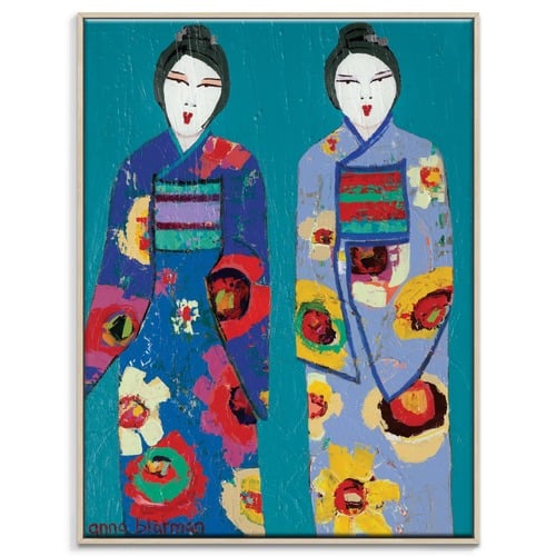 Anna & Kushki Printed Wall Art by Anna Blatman