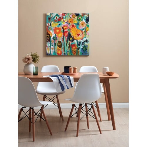 Palette Poppies by Anna Blatman Art Print on Canvas