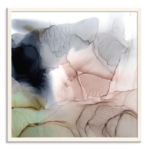 Blush Abstract Printed Wall Art