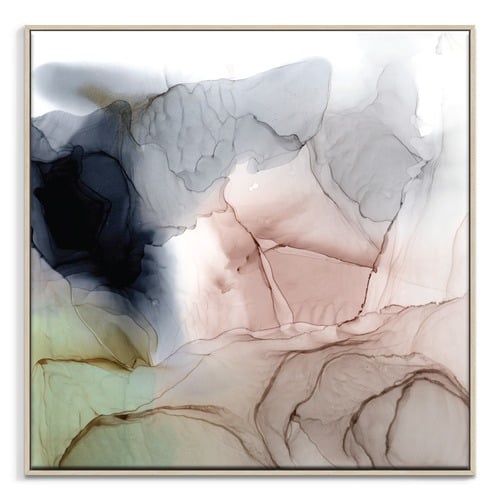 Blush Abstract Printed Wall Art