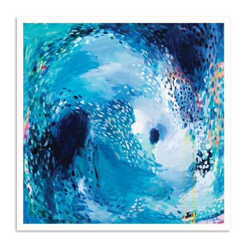 The Moon Pulls The Tide Printed Wall Art