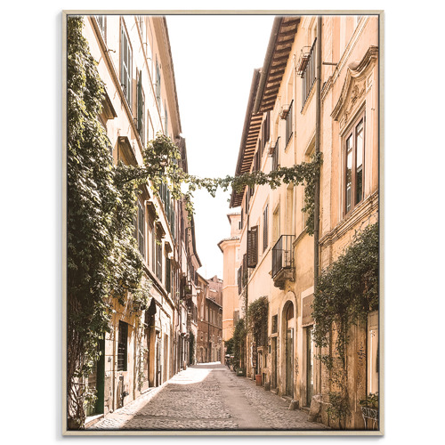 Italian Street Printed Wall Art