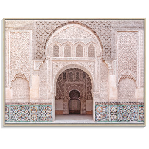 Moroccan Arch Printed Wall Art