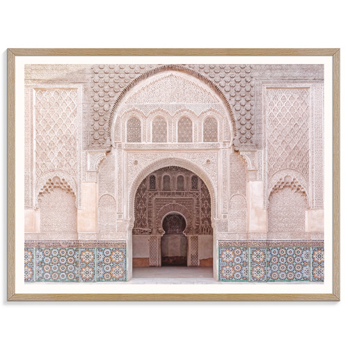 Moroccan Arch Printed Wall Art