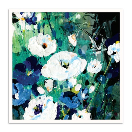 In The Moon Garden Printed Wall Art