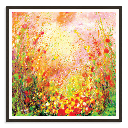 Layla's Garden Printed Wall Art