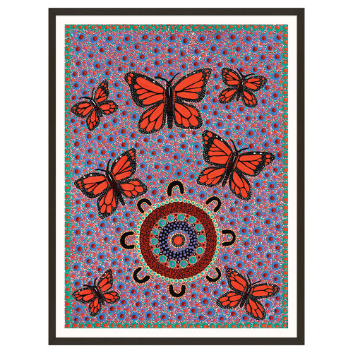Children Catching Butterflies Printed Wall Art