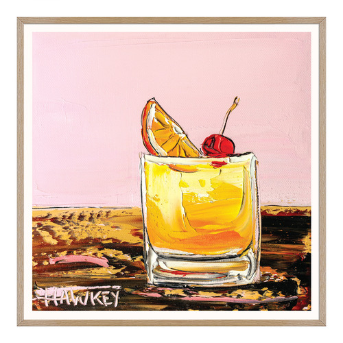 Amaretto Sour & Orange Printed Wall Art