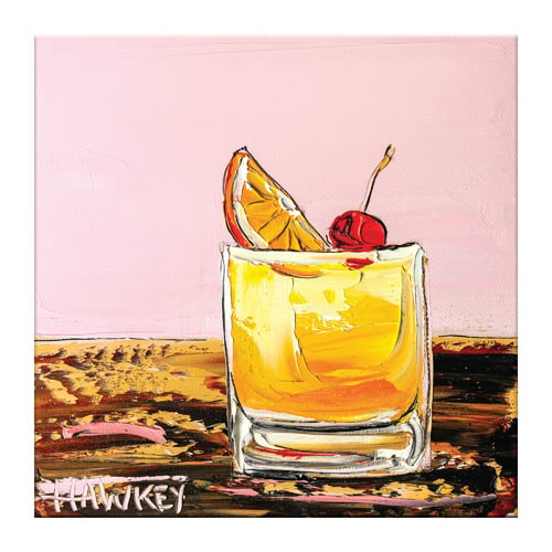 Amaretto Sour & Orange Printed Wall Art