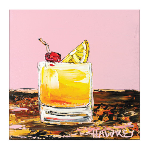 Amaretto Sour Printed Wall Art