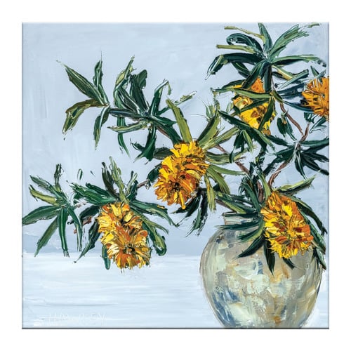Banksia in a Pot Printed Wall Art