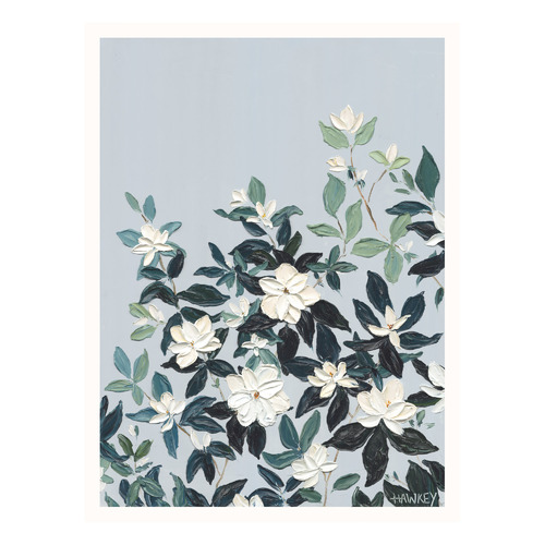 Garden Magnolias Printed Wall Art