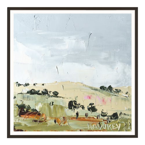 Hills of Green Printed Wall Art