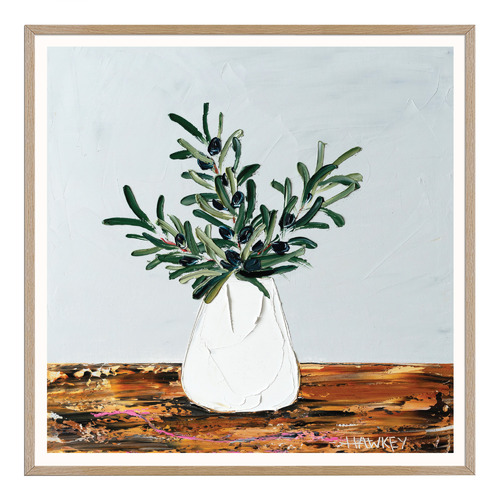 Olive Branch Printed Wall Art