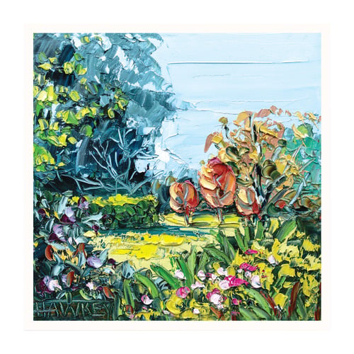 Country Garden Printed Wall Art