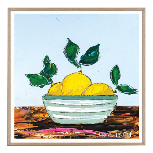 Lemon Lady Printed Wall Art