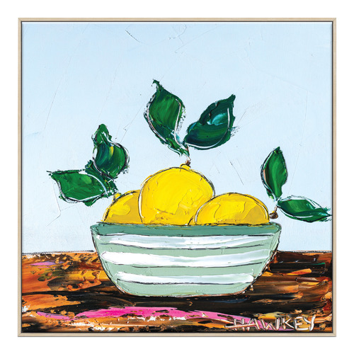 Lemon Lady Printed Wall Art