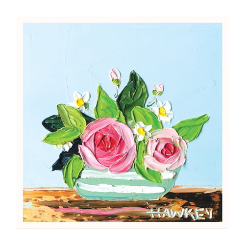 Happiness in a Bowl Printed Wall Art