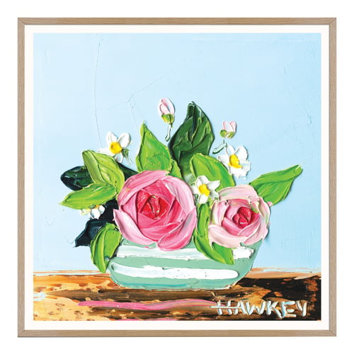 Happiness in a Bowl Printed Wall Art