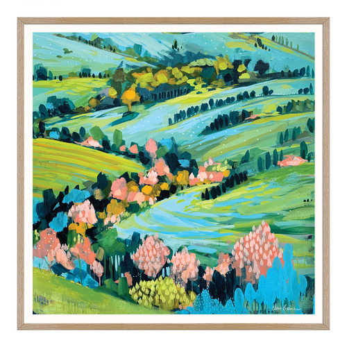 Passage Down the Hill Printed Wall Art