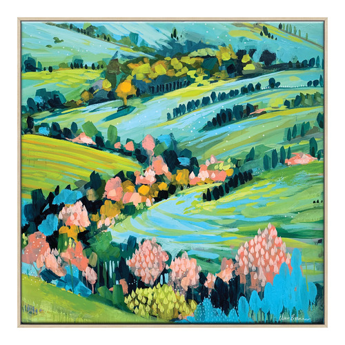 Passage Down the Hill Printed Wall Art