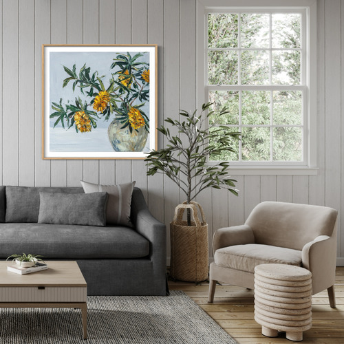 Banksia in a Pot Printed Wall Art