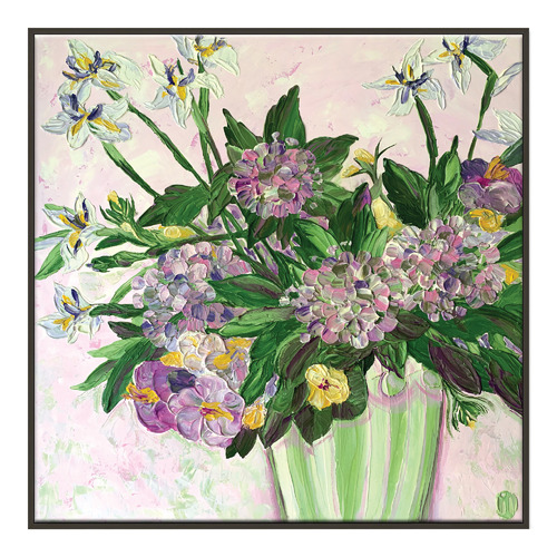 Blushious Iris Printed Wall Art