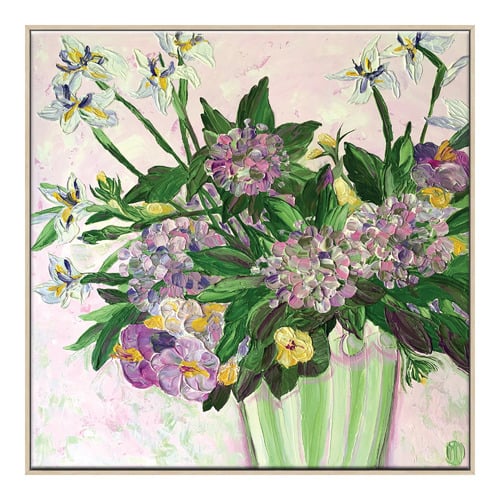 Blushious Iris Printed Wall Art
