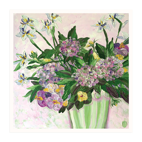 Blushious Iris Printed Wall Art