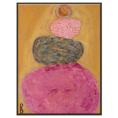 Golden Zen Printed Wall Art