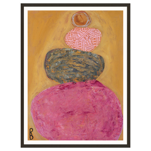 Golden Zen Printed Wall Art