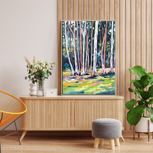 Standing Gums Printed Wall Art