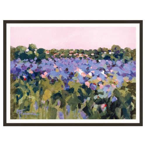 Lavender Tranquility Printed Wall Art by Catherine Fitzgerald